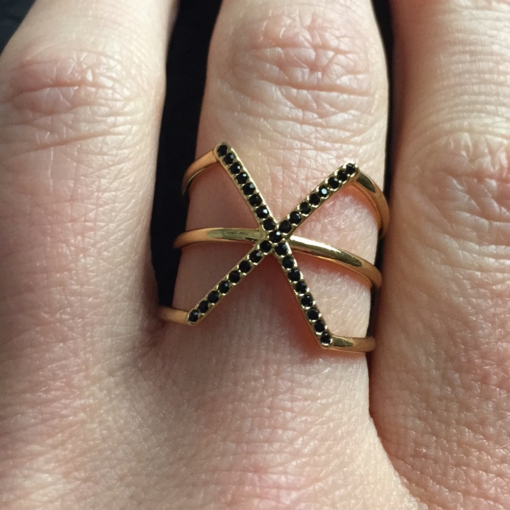 Gold wrap ring